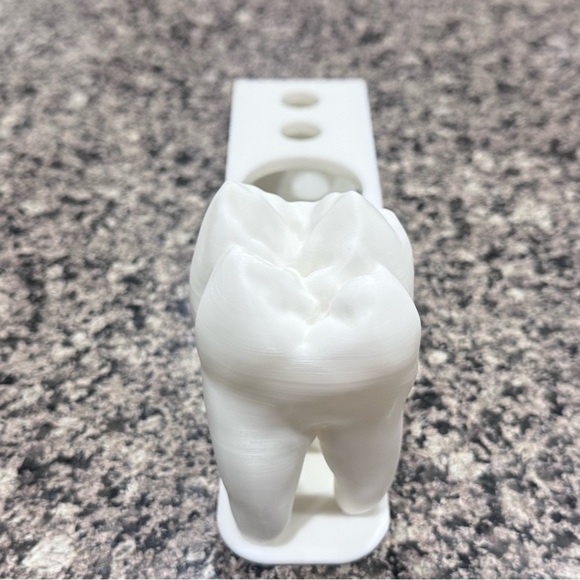 3D Printed Toothpaste & Brush Holder. - Picture 4 of 9